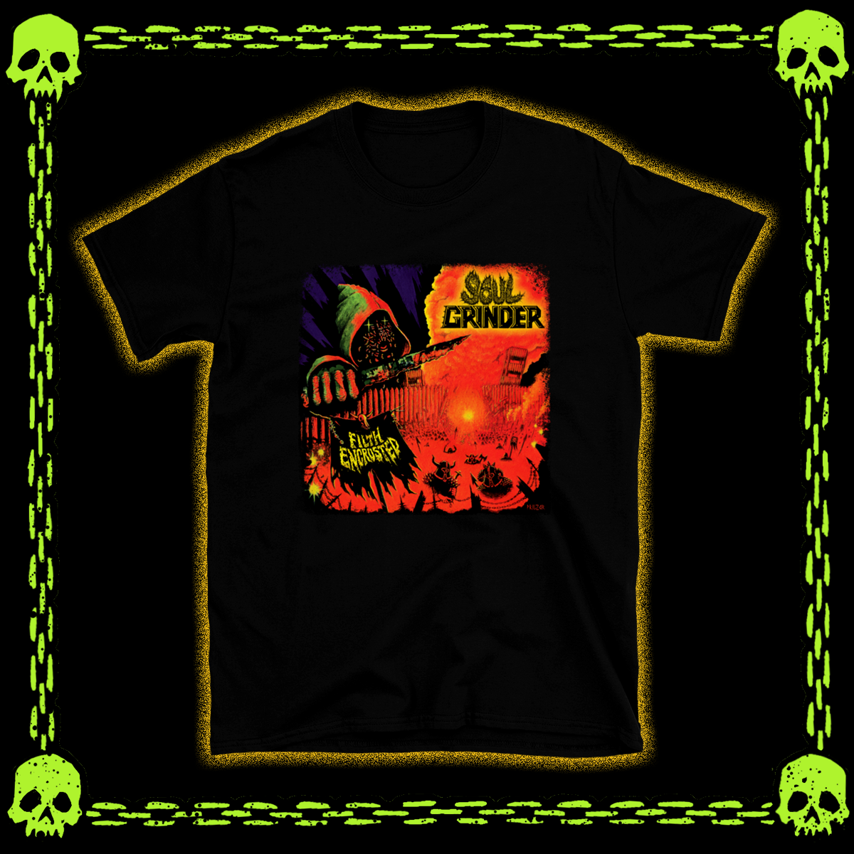 SOUL GRINDER FILTH ENCRUSTED T-SHIRT