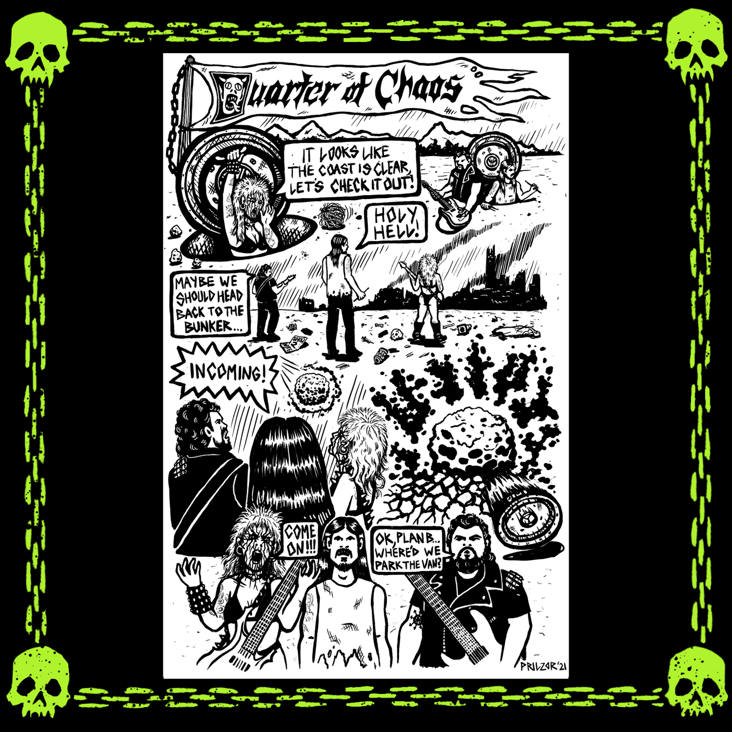 SOUL GRINDER QUARTER OF CHAOS #2 POSTER