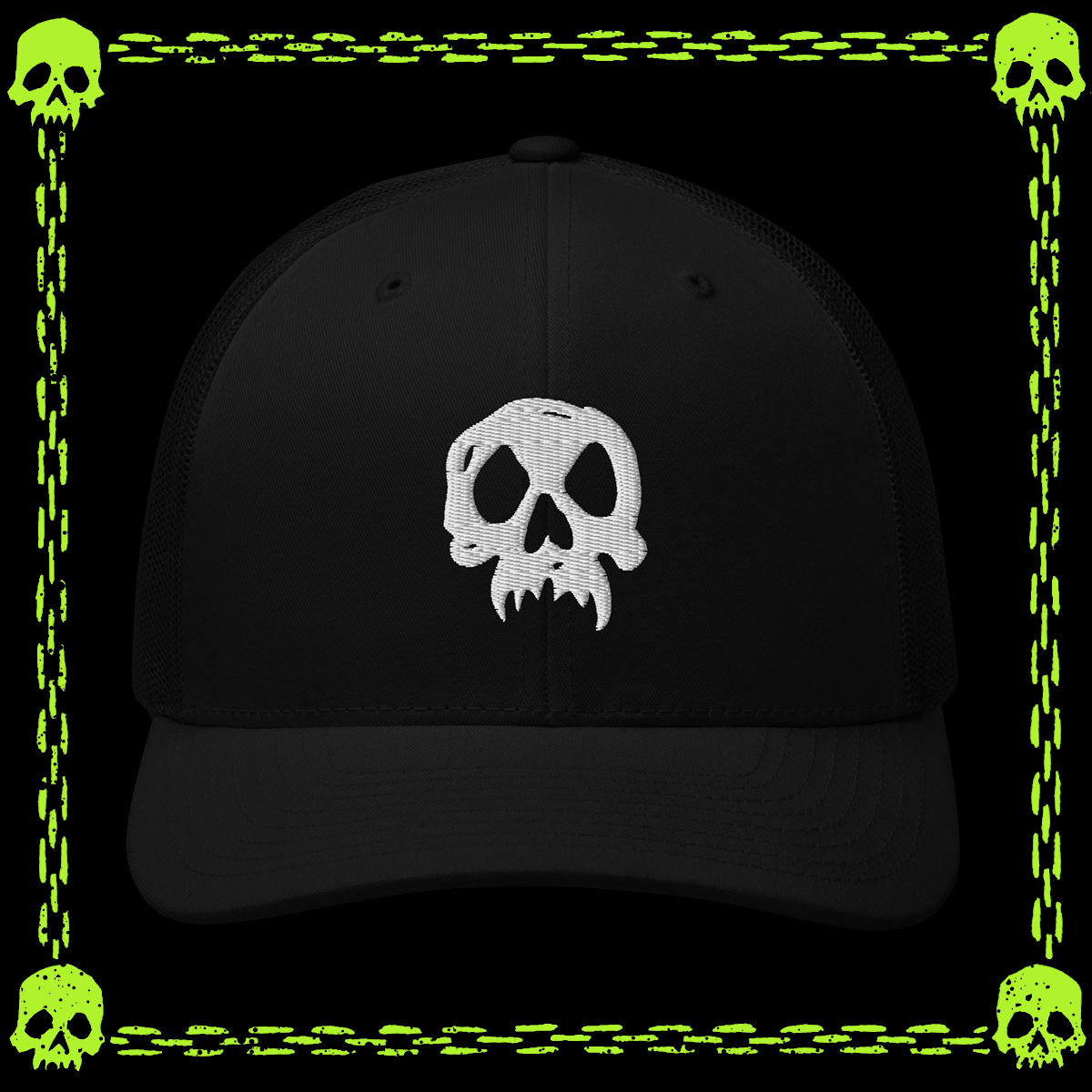 SKULL TRUCKER HAT