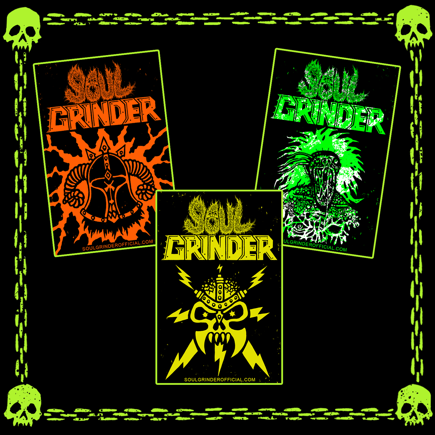 SOUL GRINDER STICKER PACK