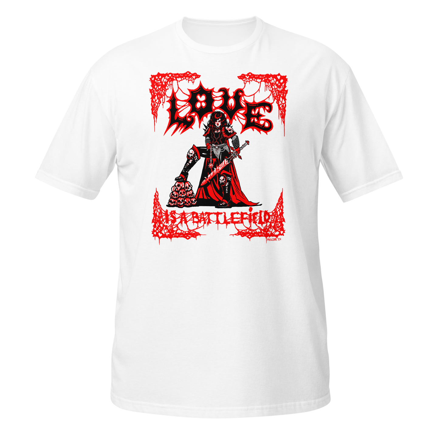 LOVE IS A BATTLEFIELD T-SHIRT