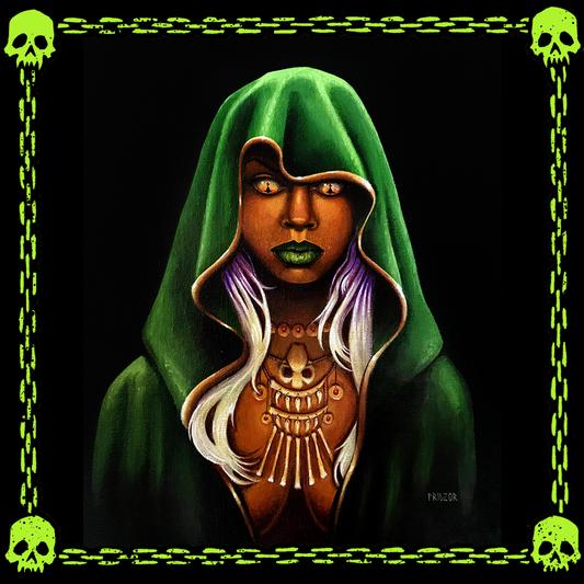 HEATHEN WOMAN ORIGINAL PAINTING