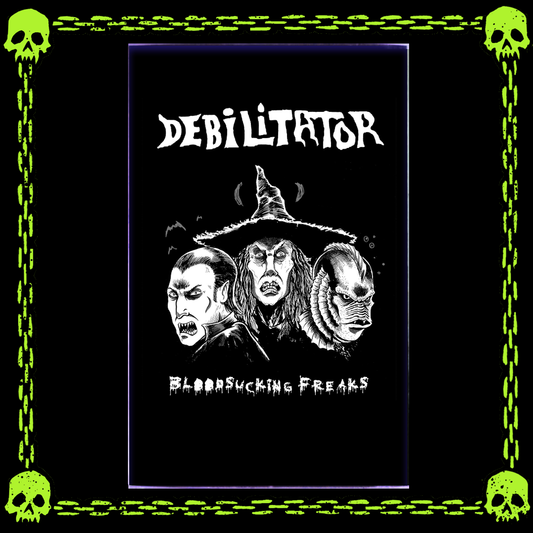 DEBILITATOR - BLOODSUCKING FREAKS CASSETTE TAPE