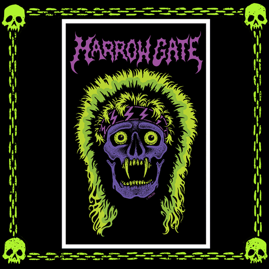 MARROW GATE SCREAMING SKULL POSTER