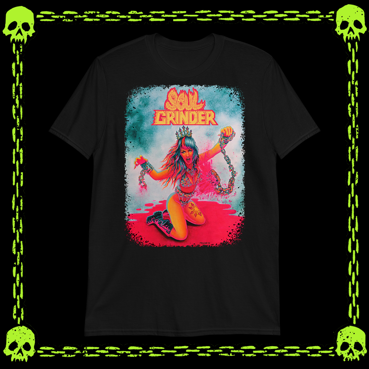 SOUL GRINDER QUEEN CORROSIA T-SHIRT