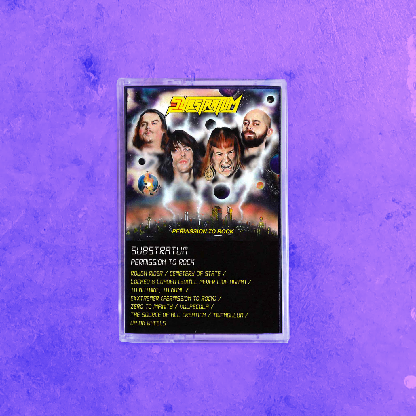 SUBSTRATUM - PERMISSION TO ROCK CASSETTE TAPE