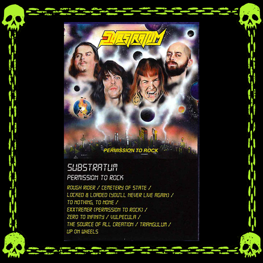 SUBSTRATUM - PERMISSION TO ROCK CASSETTE TAPE