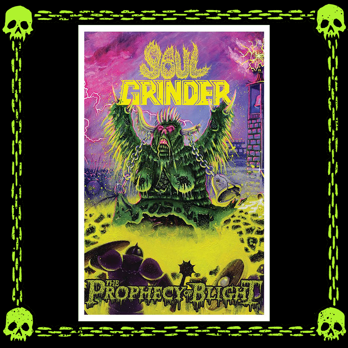 SOUL GRINDER THE PROPHECY OF BLIGHT POSTER