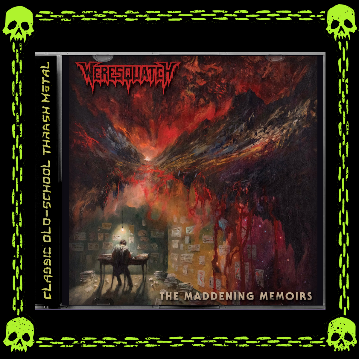 WERESQUATCH - THE MADDENING MEMOIRS CD