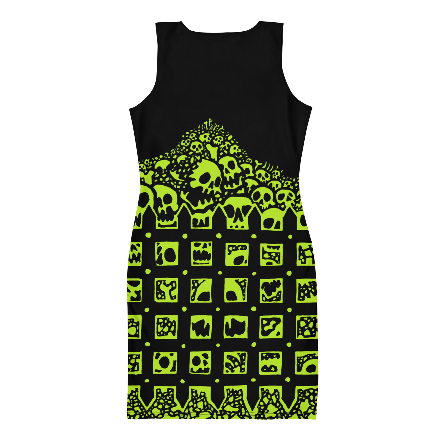 GATED SKULLS DRESS
