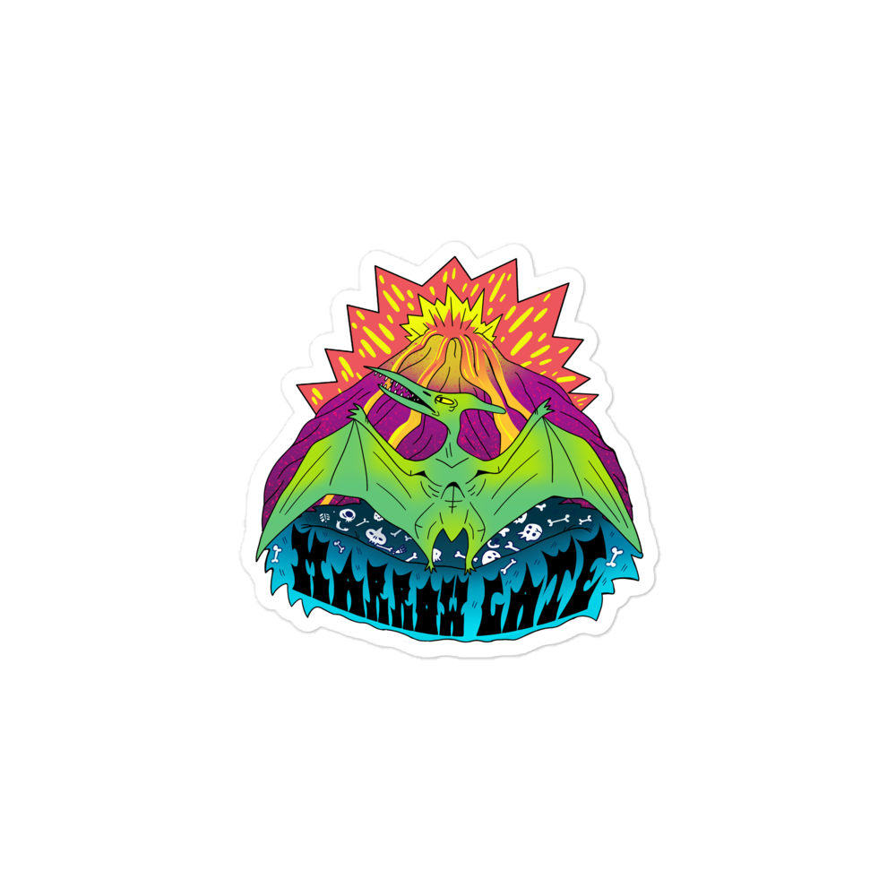 TERROR-DACTYL VINYL STICKER