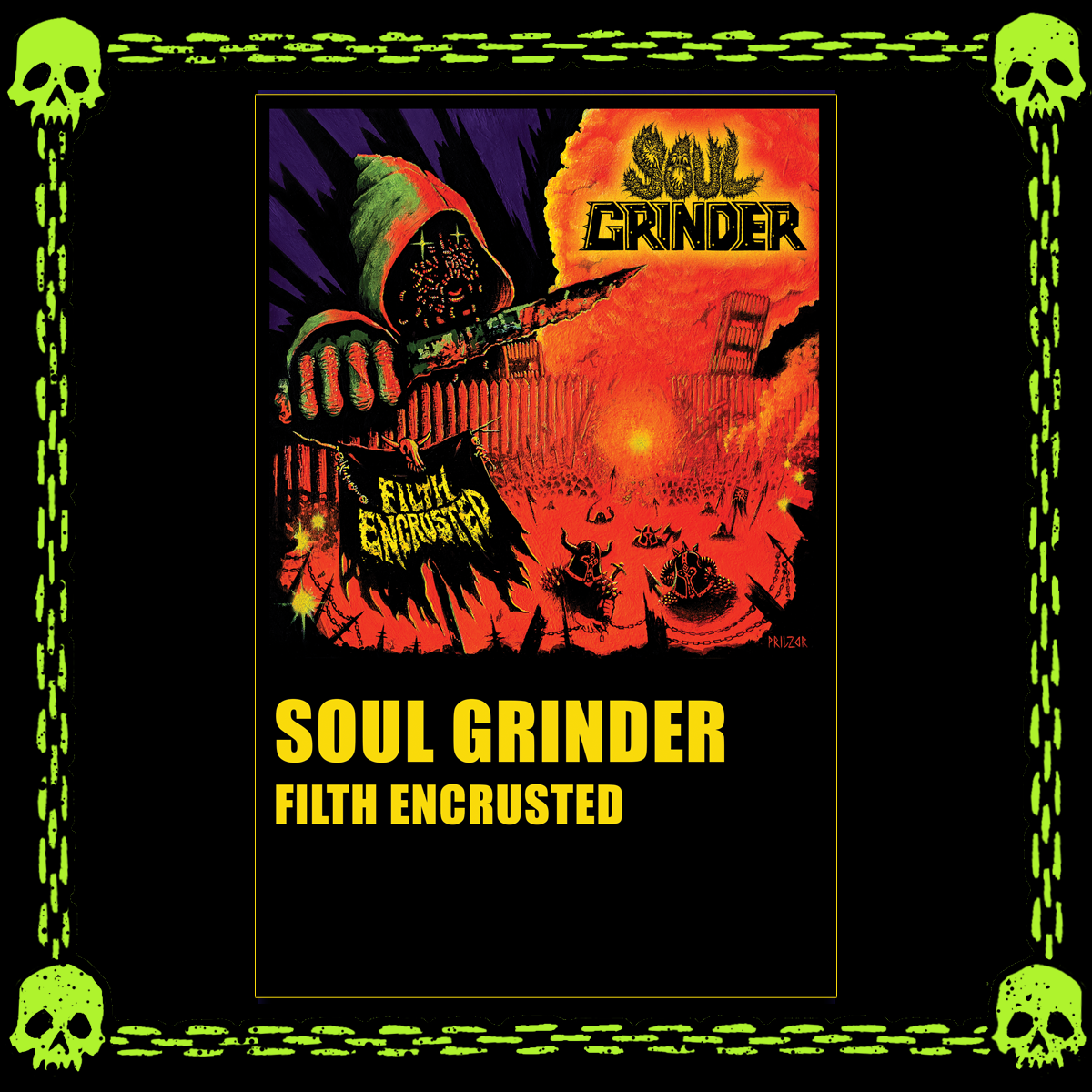 SOUL GRINDER FILTH ENCRUSTED CASSETTE TAPE