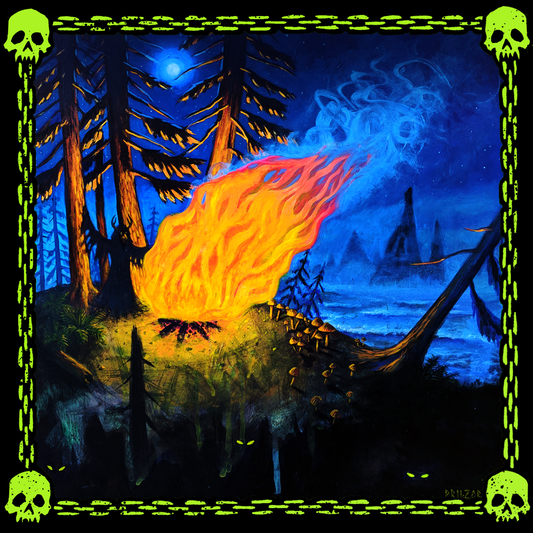 FAUNA TO FIEND ORIGINAL PAINTING