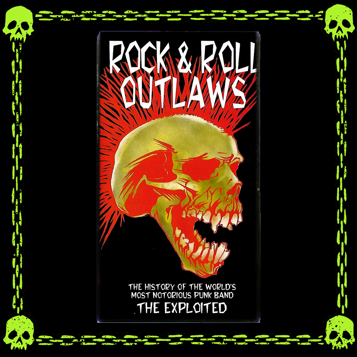 THE EXPLOITED - ROCK & ROLL OUTLAWS VHS