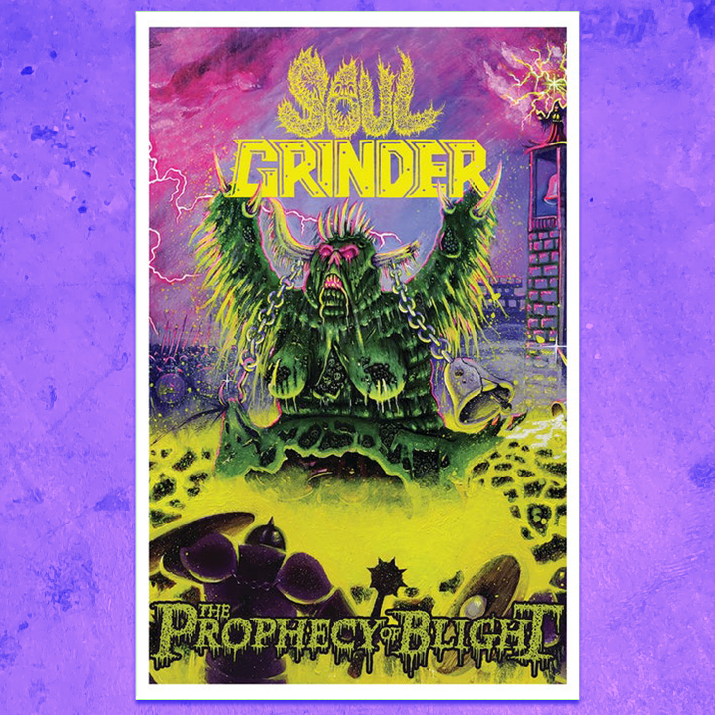 SOUL GRINDER THE PROPHECY OF BLIGHT POSTER