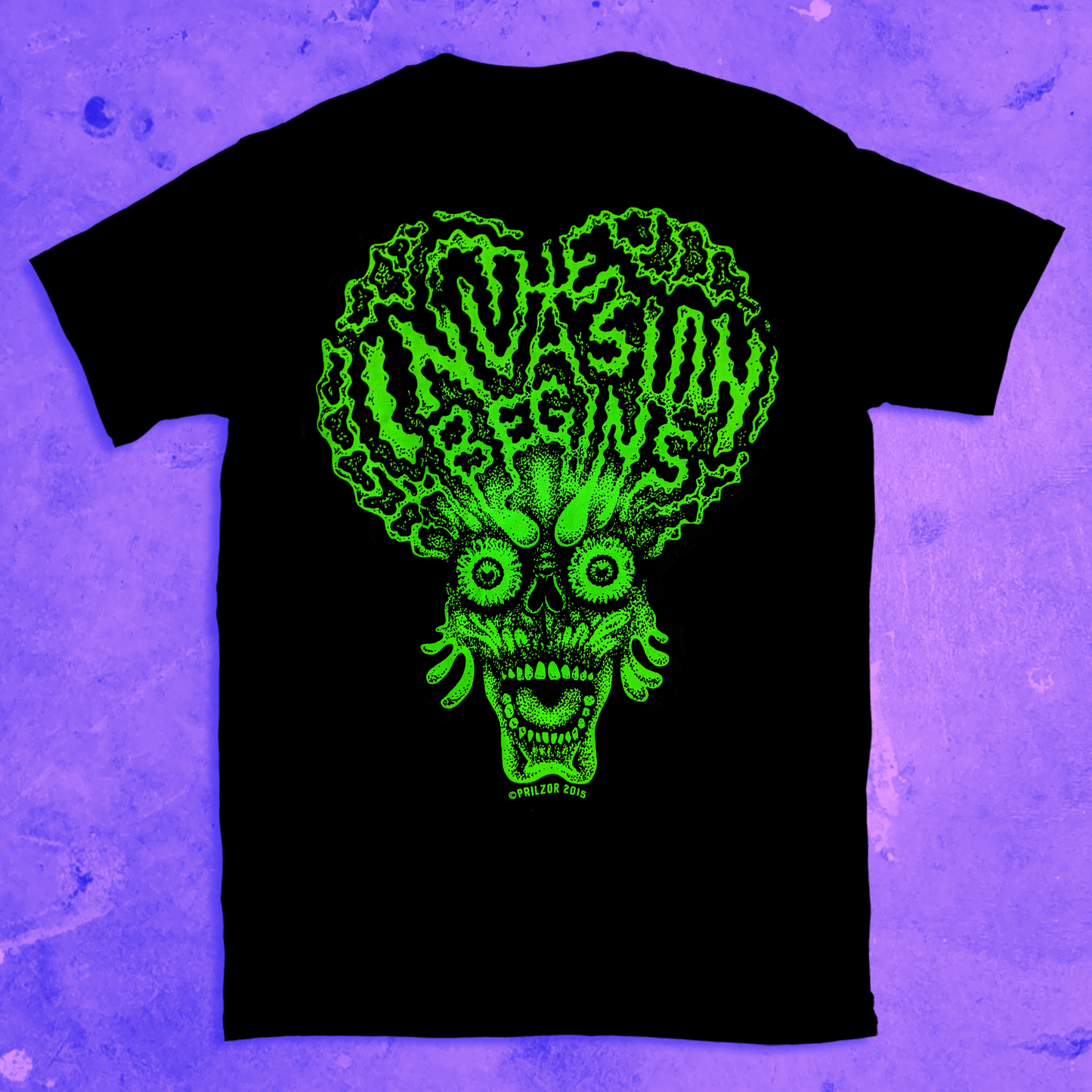 THE INVASION BEGINS T-SHIRT